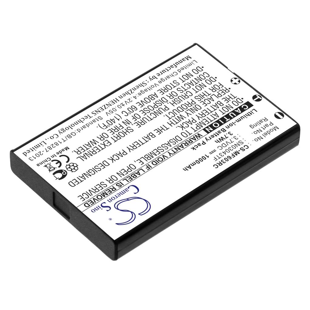 Batterier Erstatter SN03043TF