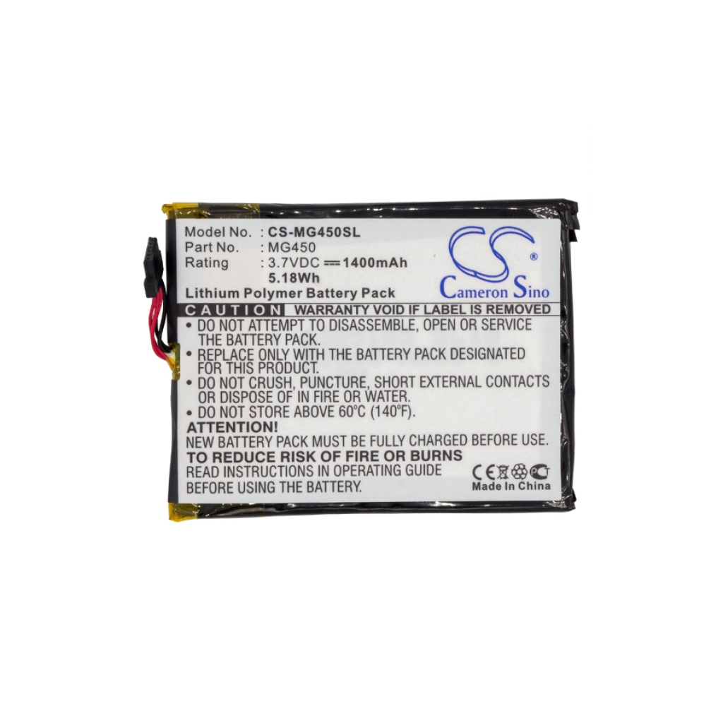Batteri kompatibel med Typhoon Airboard CS-MG450SL