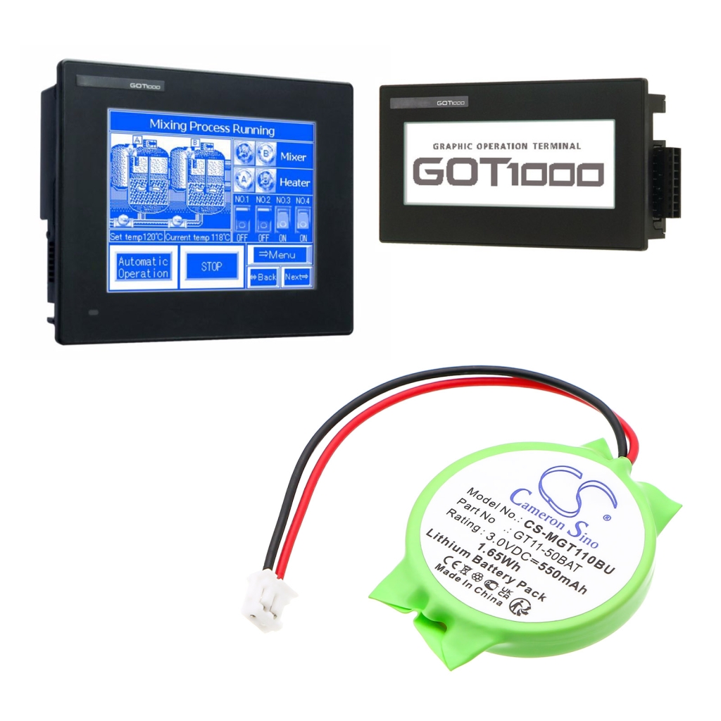 Mitsubishi GOT 1000 series display terminals