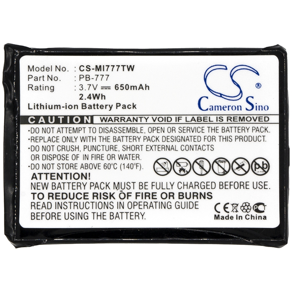 Tovejs radio batteri Midland CS-MI777TW