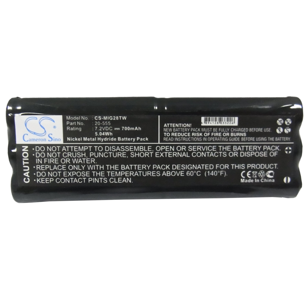 Tovejs radio batteri Midland CS-MIG28TW