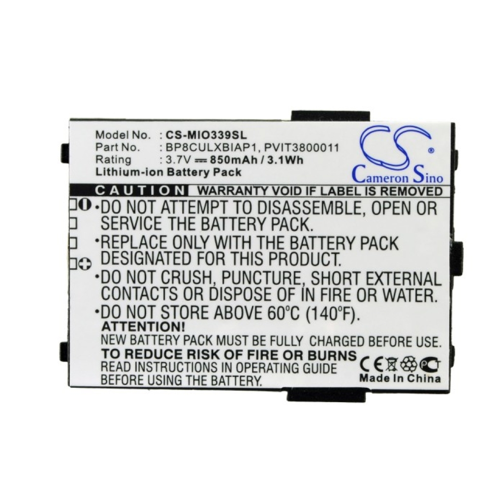 Batterier Erstatter PVIT3800011