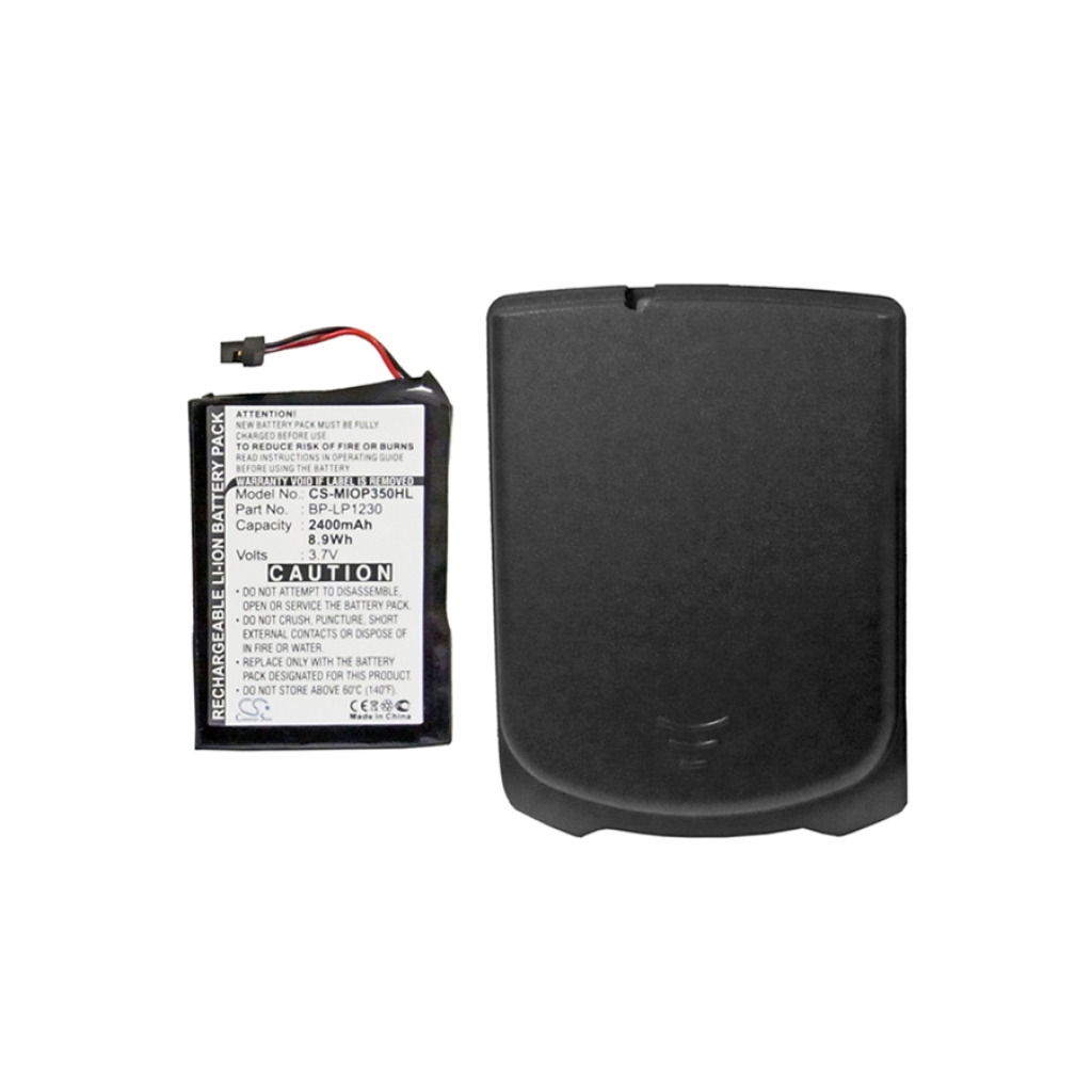 Batteri kompatibel med Mitac CS-MIOP350HL