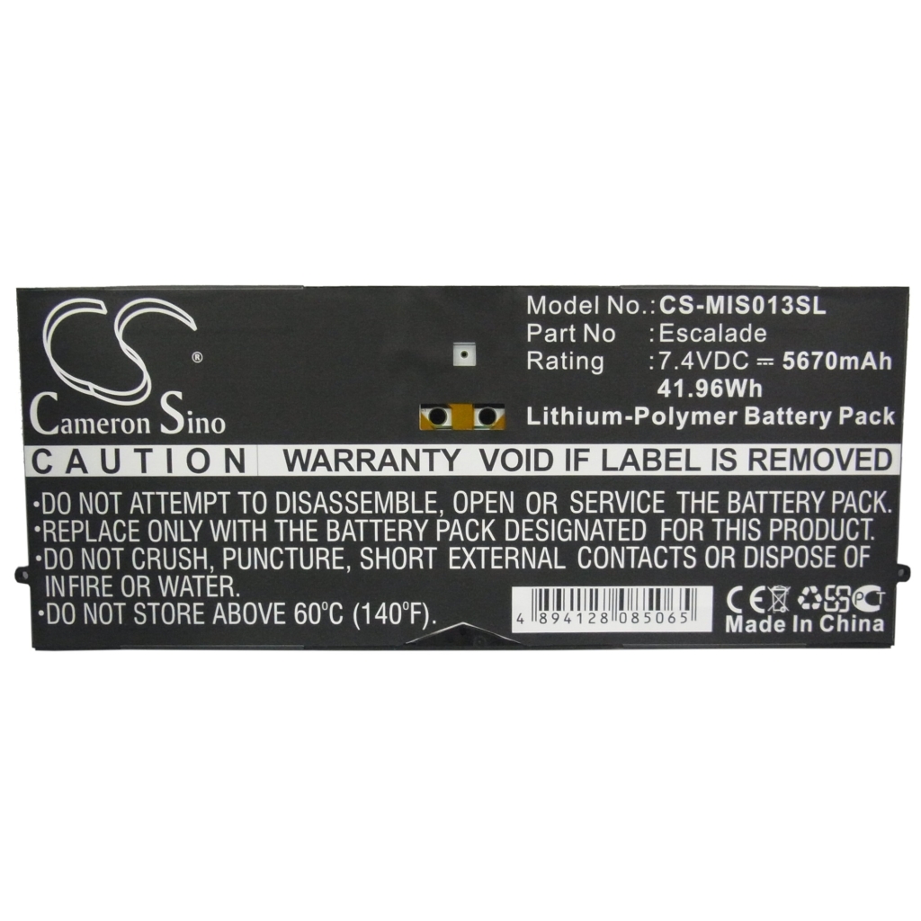 Tabletbatteri Microsoft Surface Pro 2