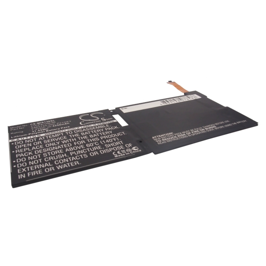Tabletbatteri Microsoft Surface Pro 2