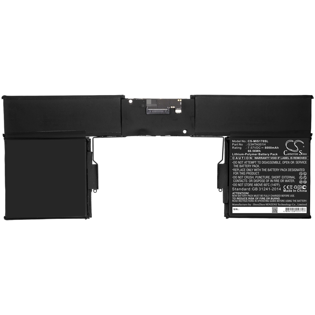 Tabletbatteri Microsoft CS-MIS178SL