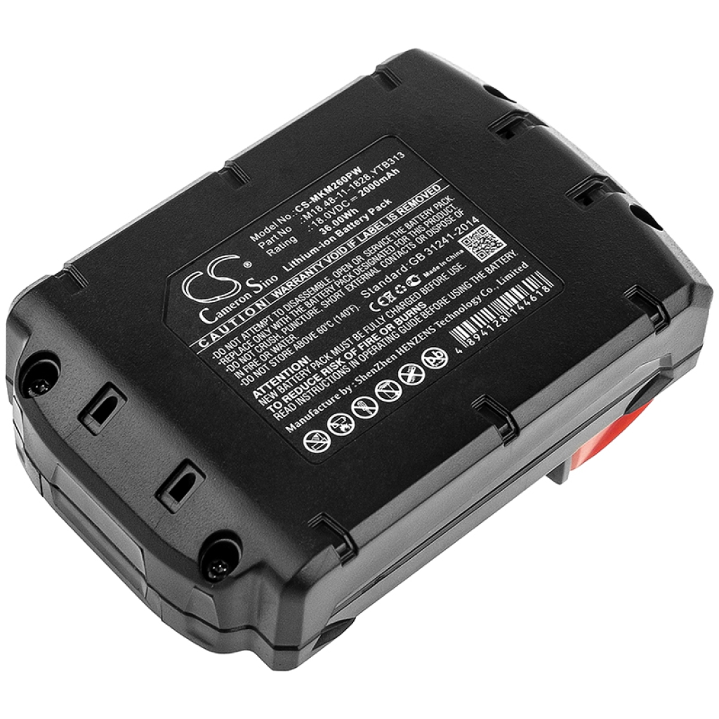 Batterier Erstatter M18 B2