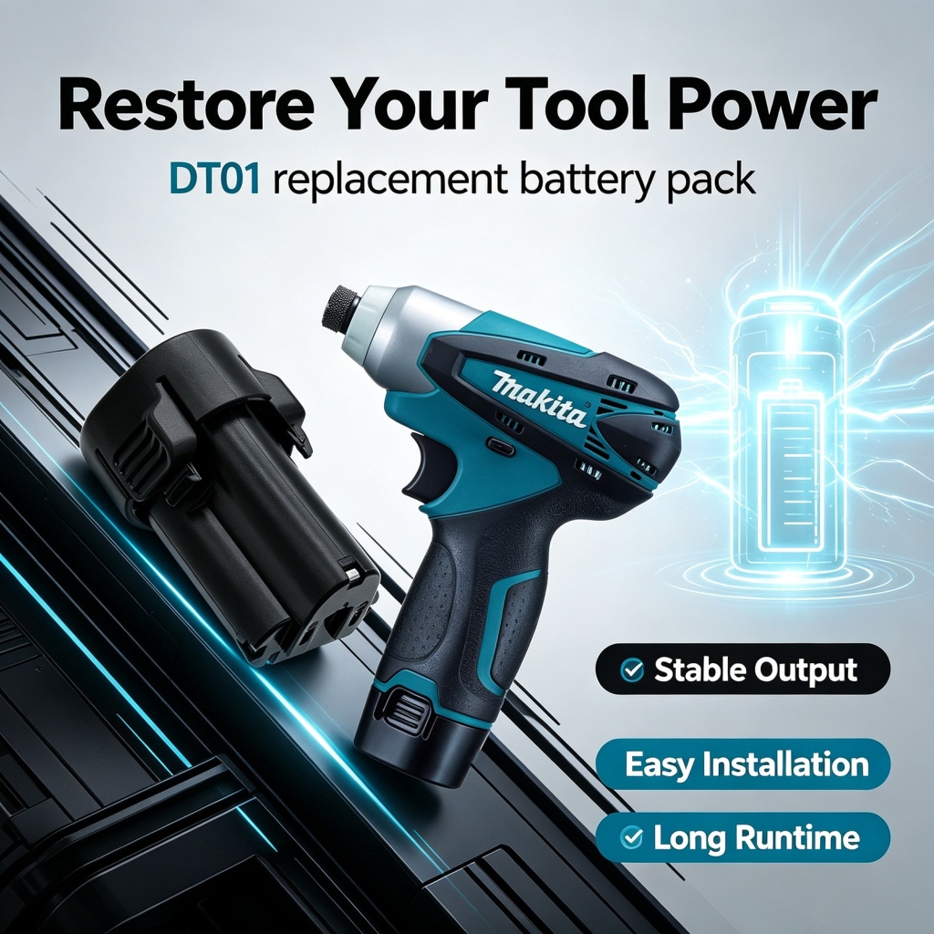 Batterier kompatibel med Makita CC300 CC300 CS-MKT090PW