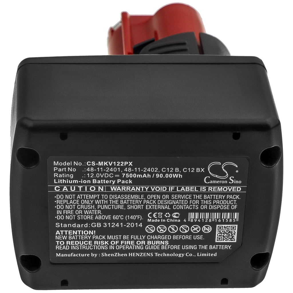 Industribatteri Milwaukee M12