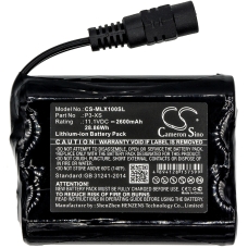 Kompatibel batteriudskiftning til Minelab P3-XS