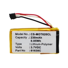 Kompatibel batteriudskiftning til Motorola 61638C,SNN5904A