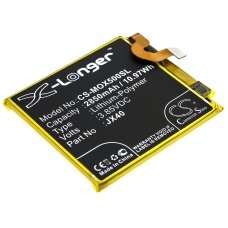 Kompatibel batteriudskiftning til Motorola JX40
