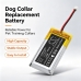 Batterier kompatibel med My Pet Command Dog Fence Collars Training CS-MPC002SL
