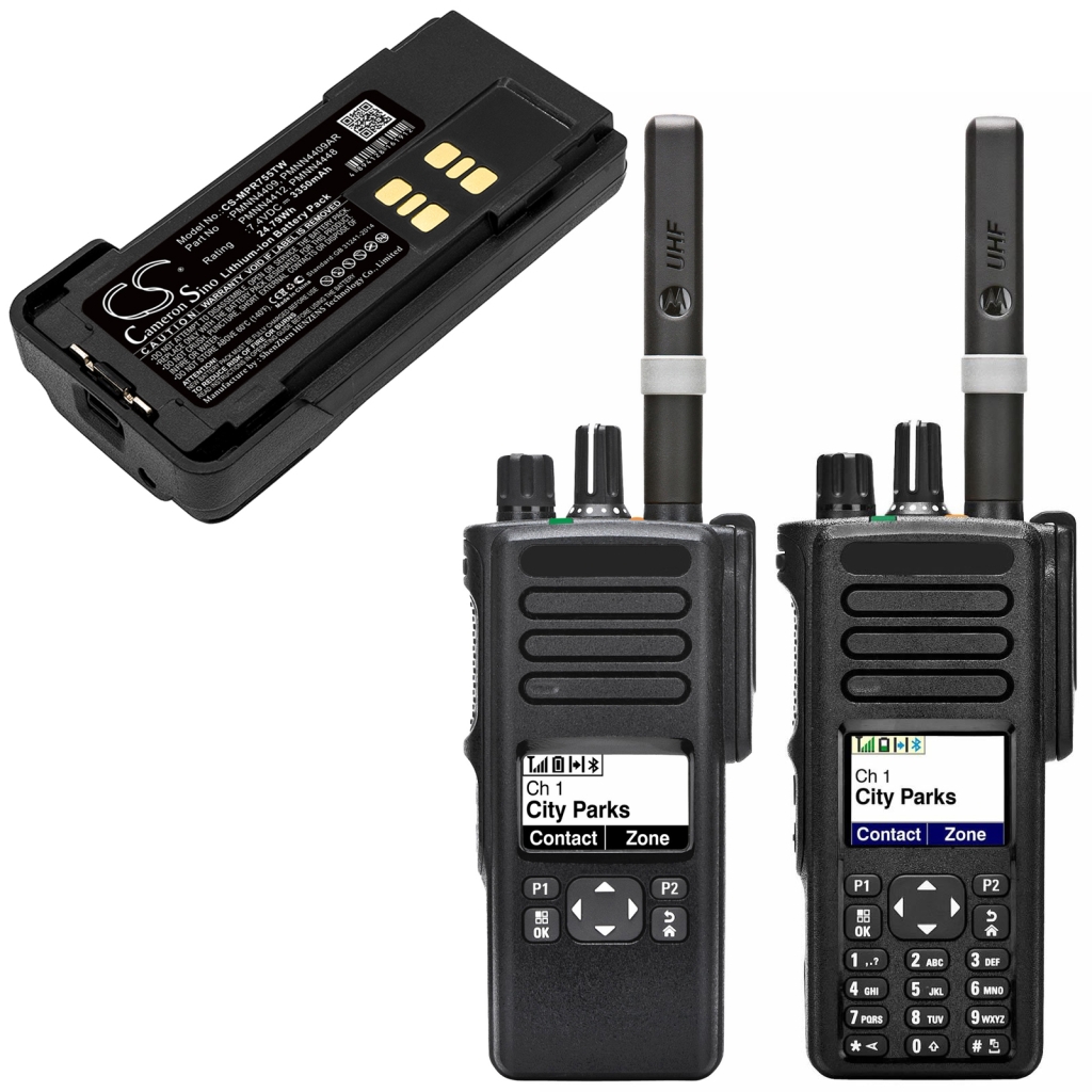 Tovejs radio batteri Motorola DP4600