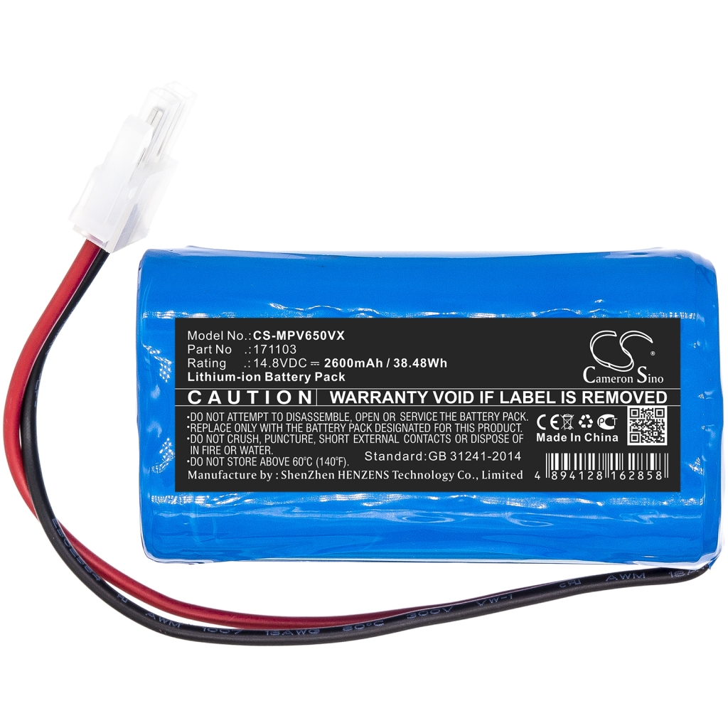 Støvsugerbatteri Mamibot CS-MPV650VX