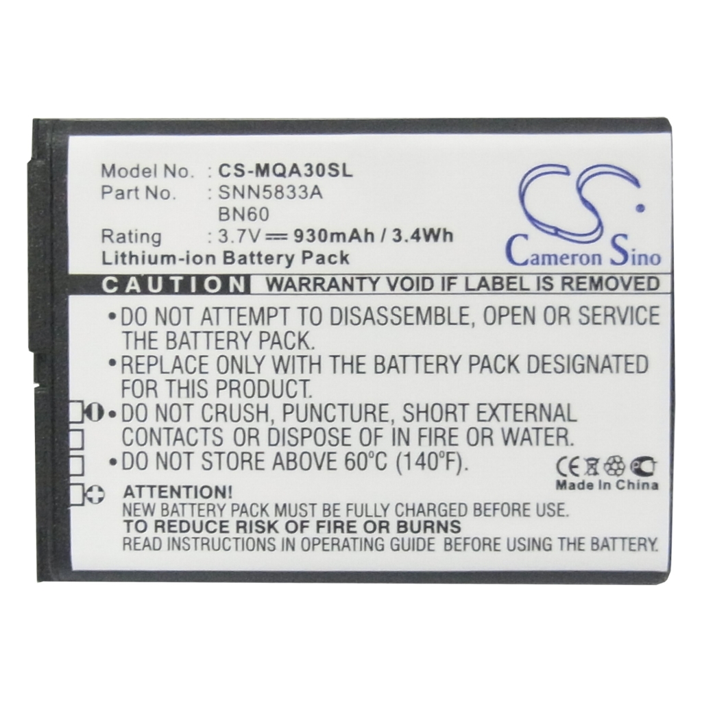 Mobiltelefonbatteri Motorola QA30 Hint