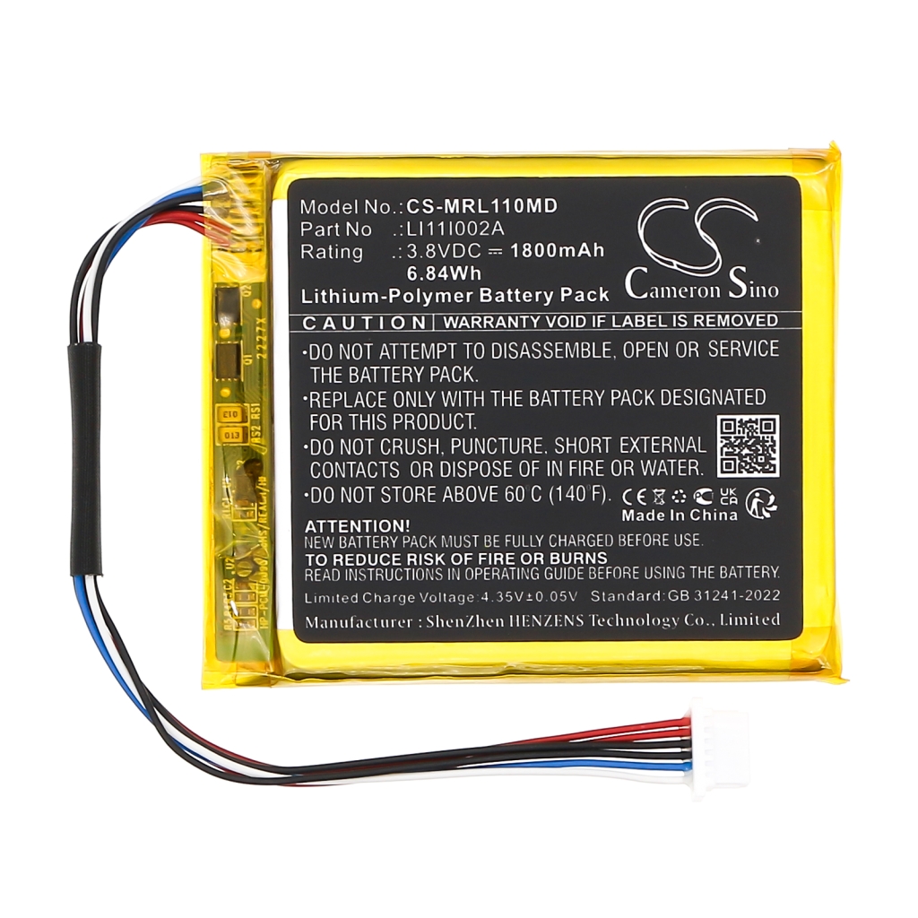 Medicinsk batteri Mindray CS-MRL110MD