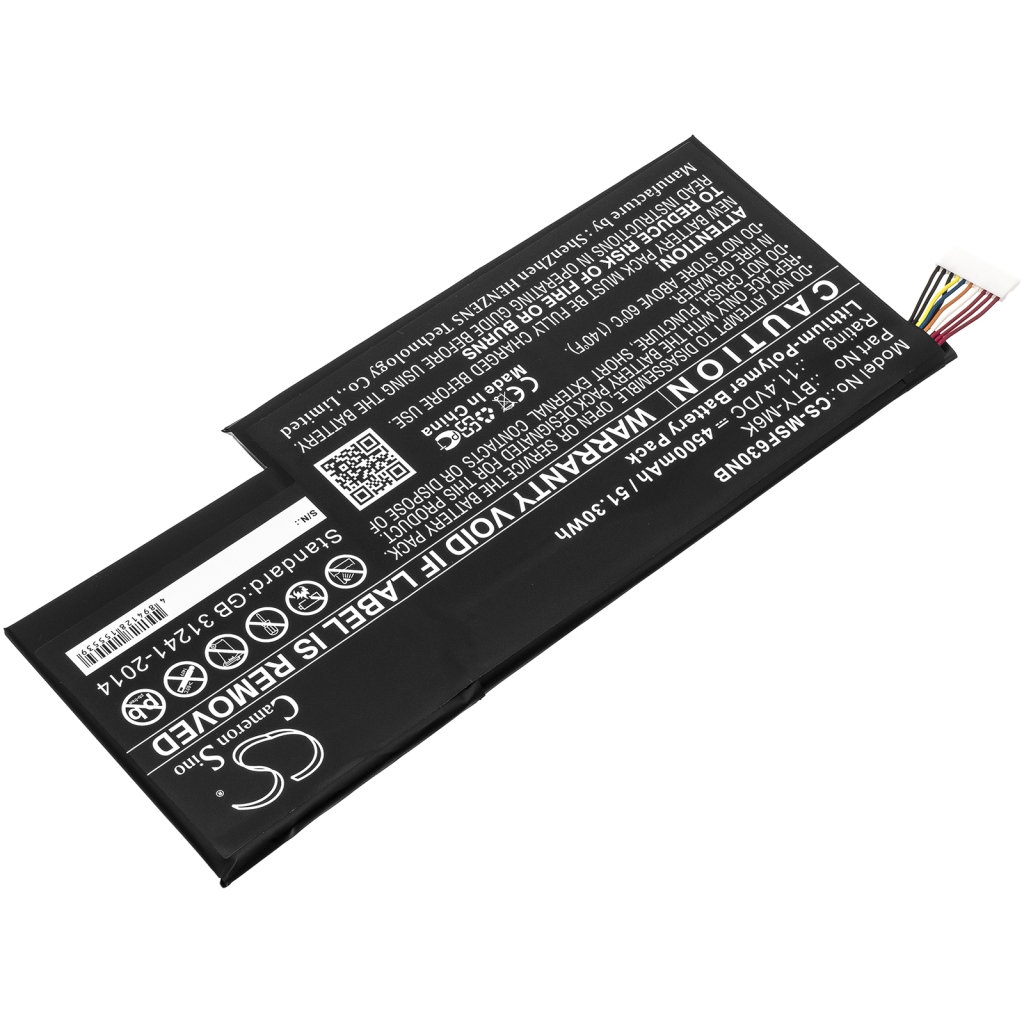 Notebookbatteri MSI CS-MSF630NB