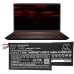 Notebookbatteri MSI CS-MSF630NB