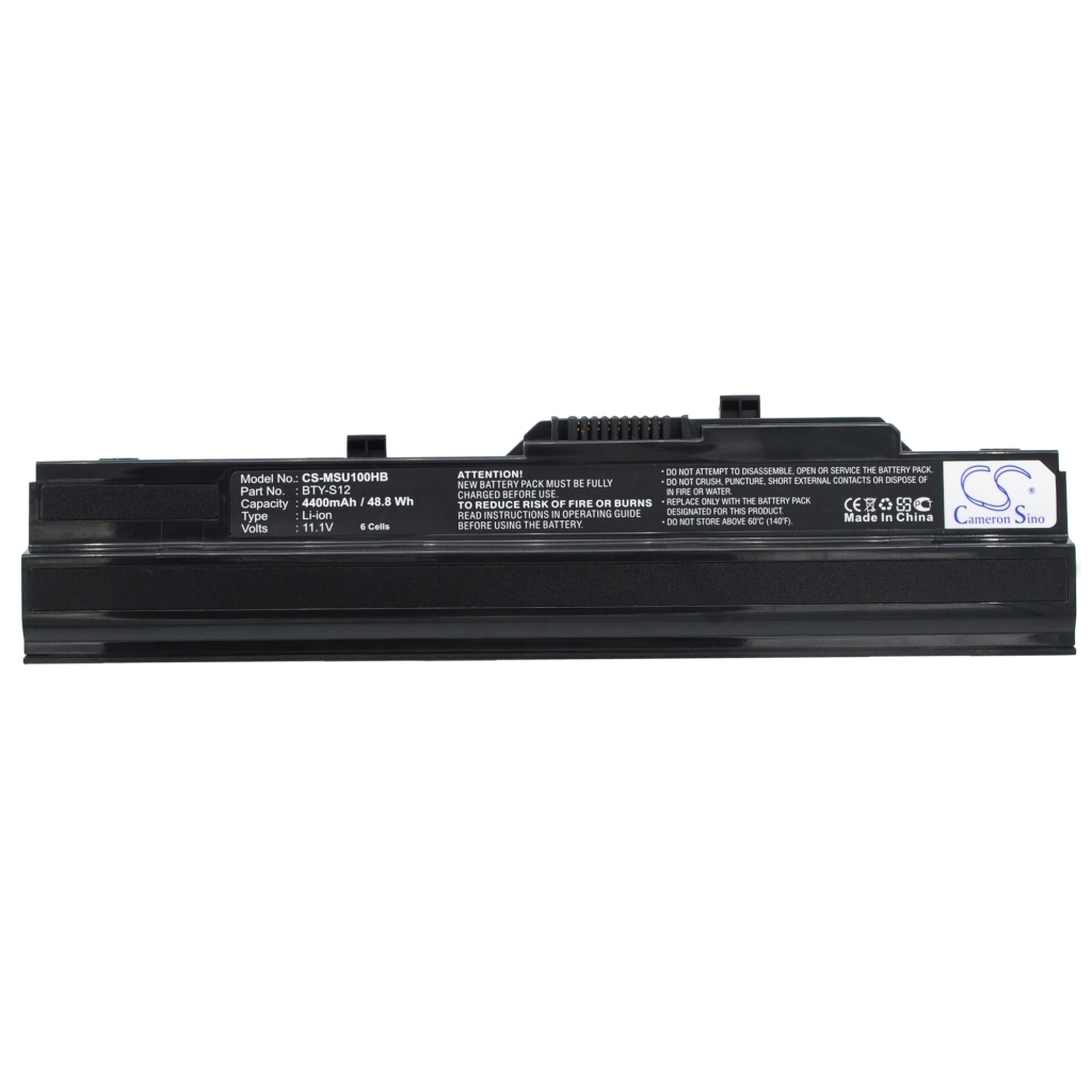 Notebookbatteri MSI Wind U100X