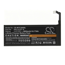 Kompatibel batteriudskiftning til Meta 890-02297-B