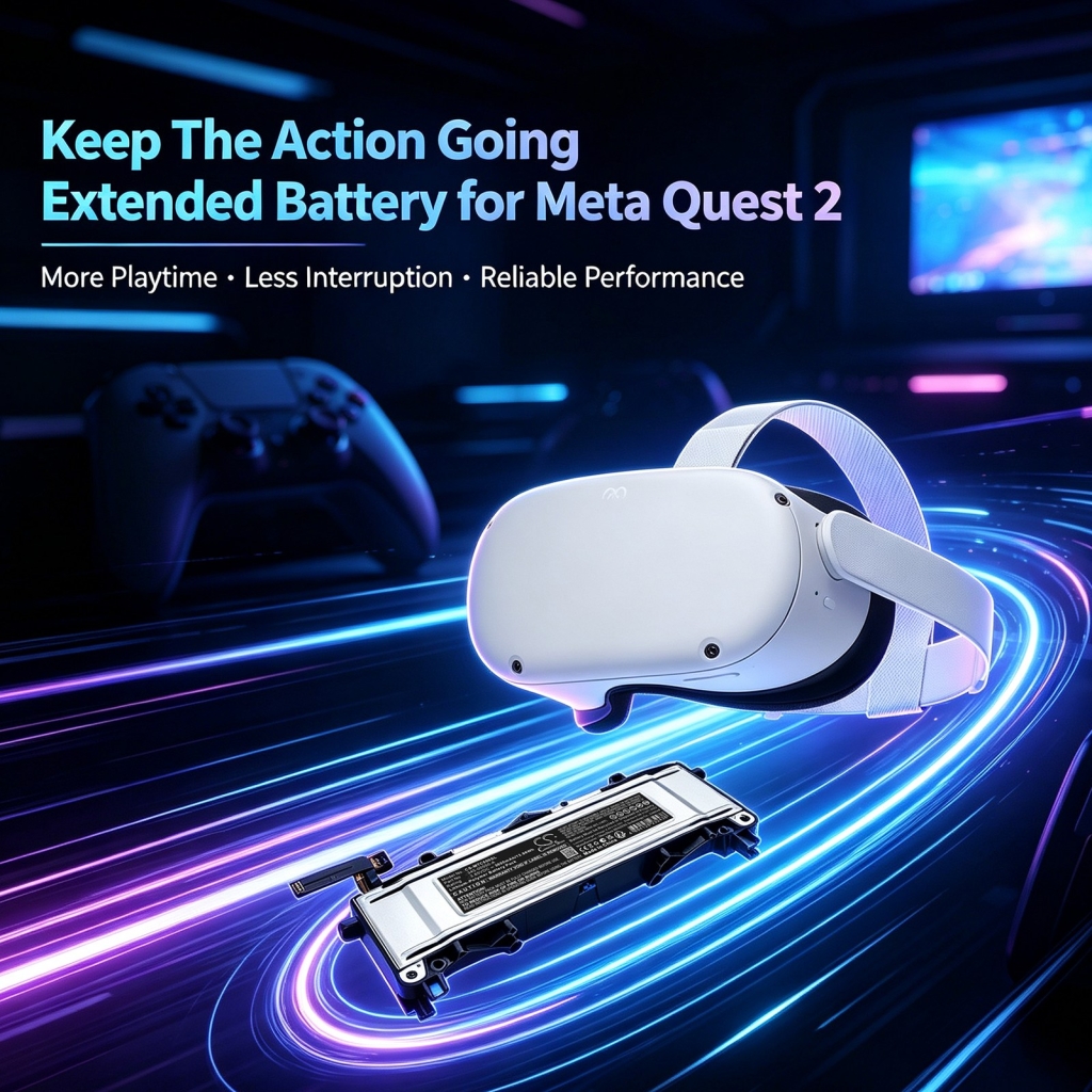 Batterier kompatibel med Meta Quest 2 CS-MTC550SL