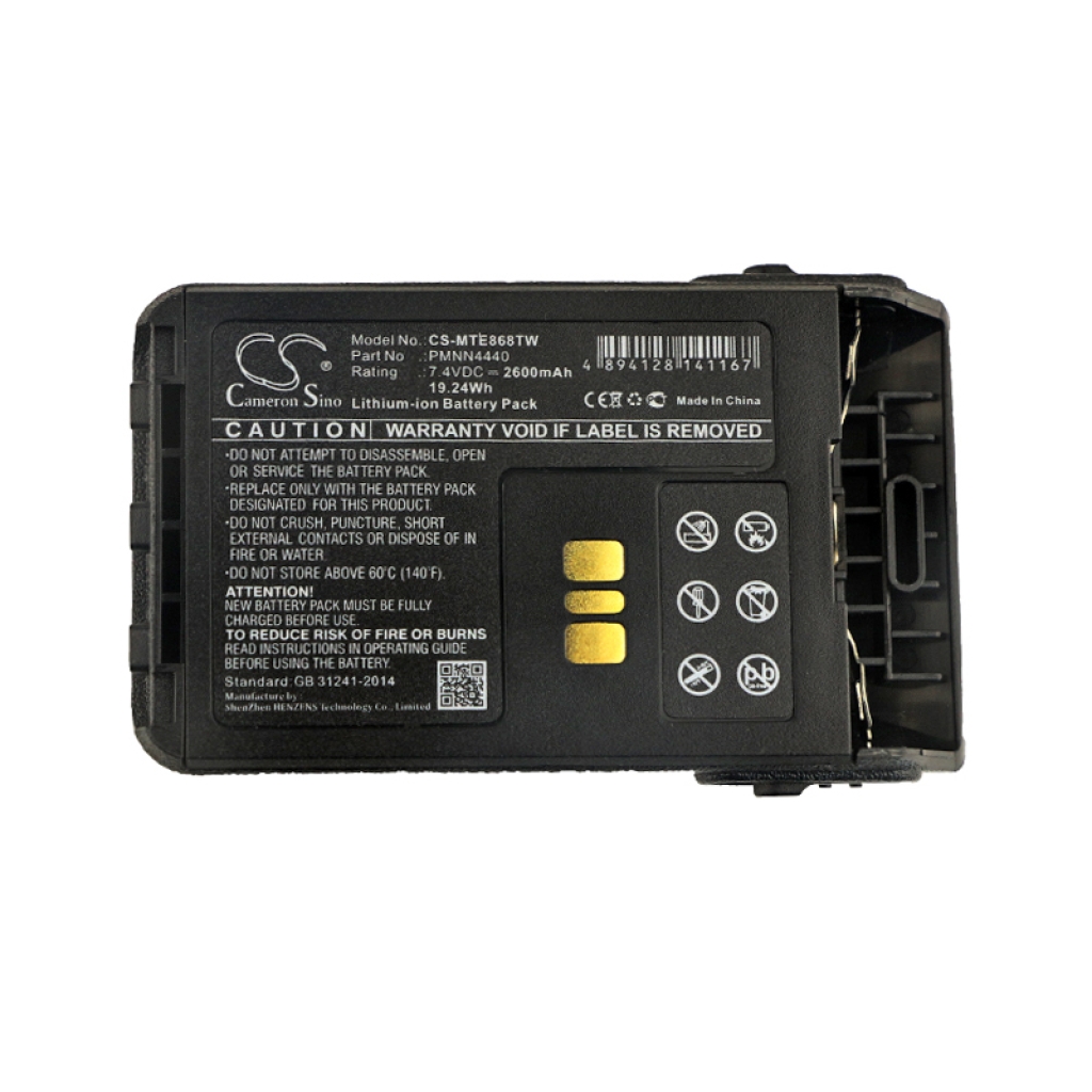 Tovejs radio batteri Motorola CS-MTE868TW