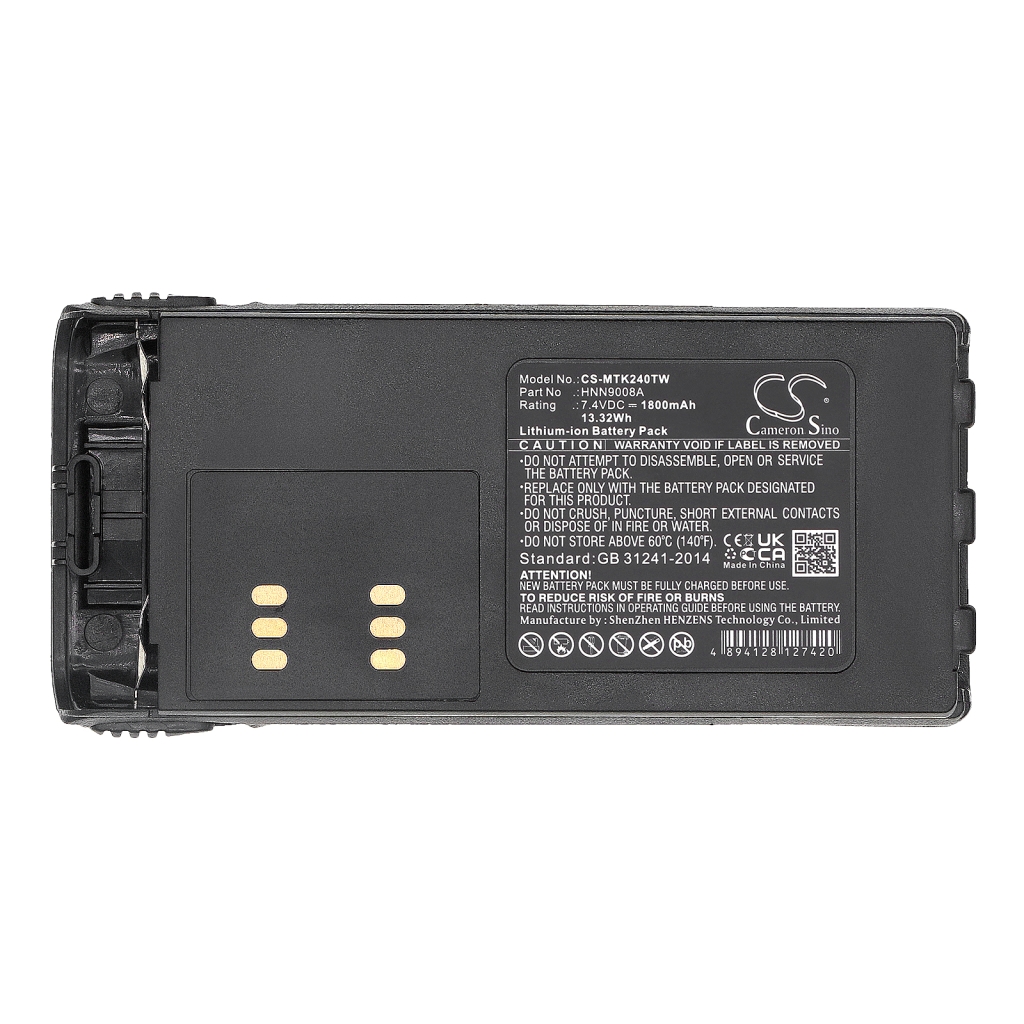Tovejs radio batteri Motorola HT1550