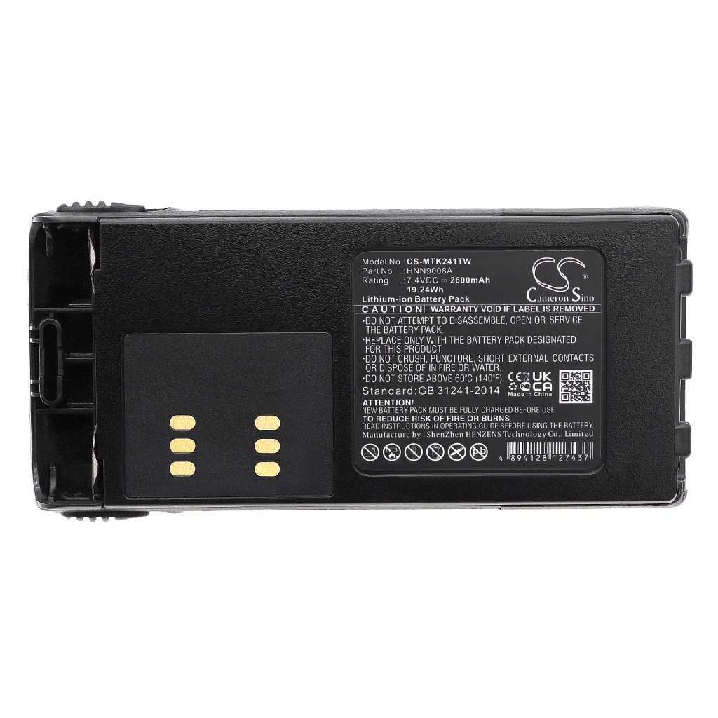 Batterier Erstatter HNN9008AR