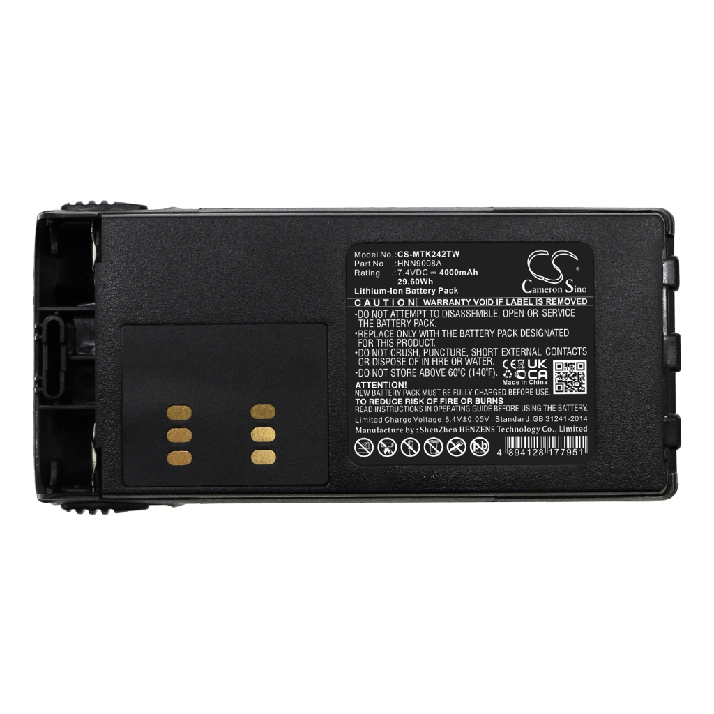 Tovejs radio batteri Motorola PRO7350