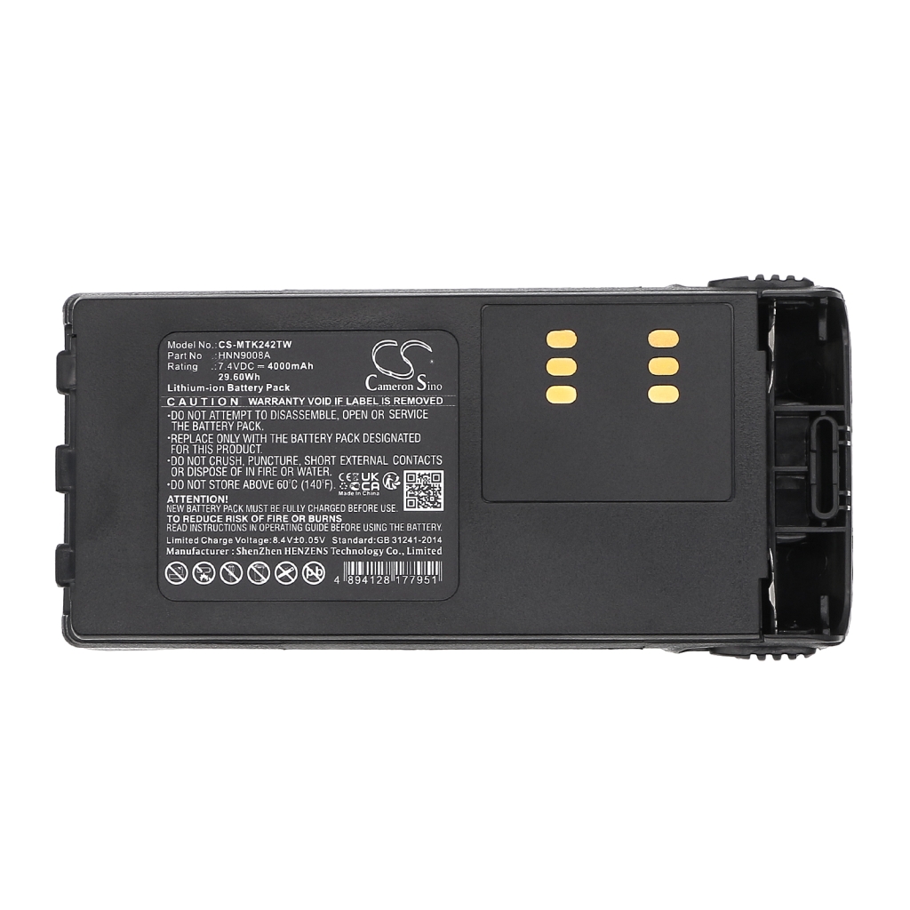 Batteri kompatibel med Motorola CS-MTK242TW