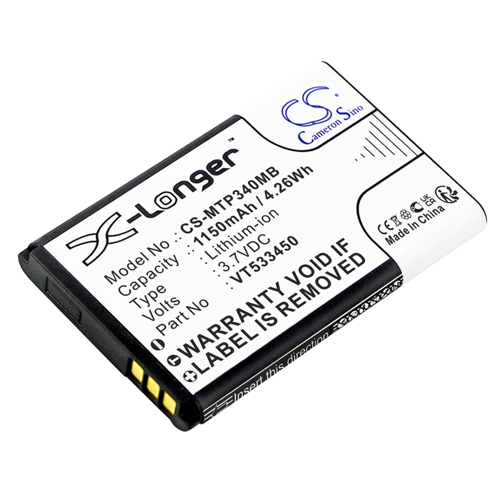 Babyfonbatteri Motorola CS-MTP340MB
