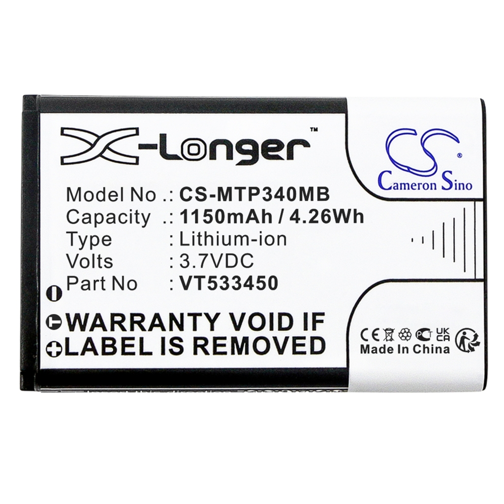 Babyfonbatteri Motorola CS-MTP340MB