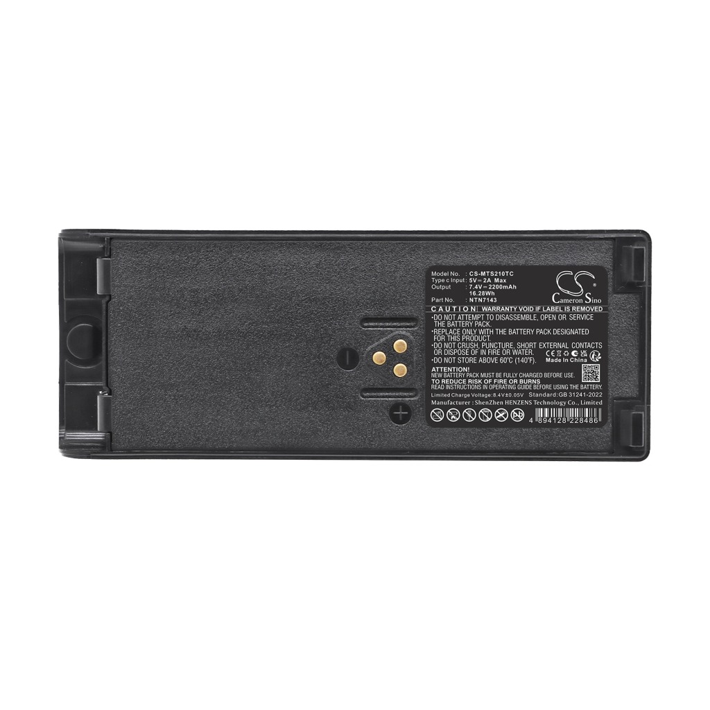 Batteri kompatibel med Motorola CS-MTS210TC