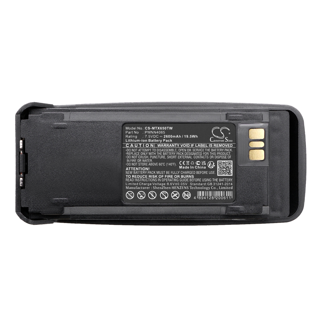 Tovejs radio batteri Motorola DGP4150