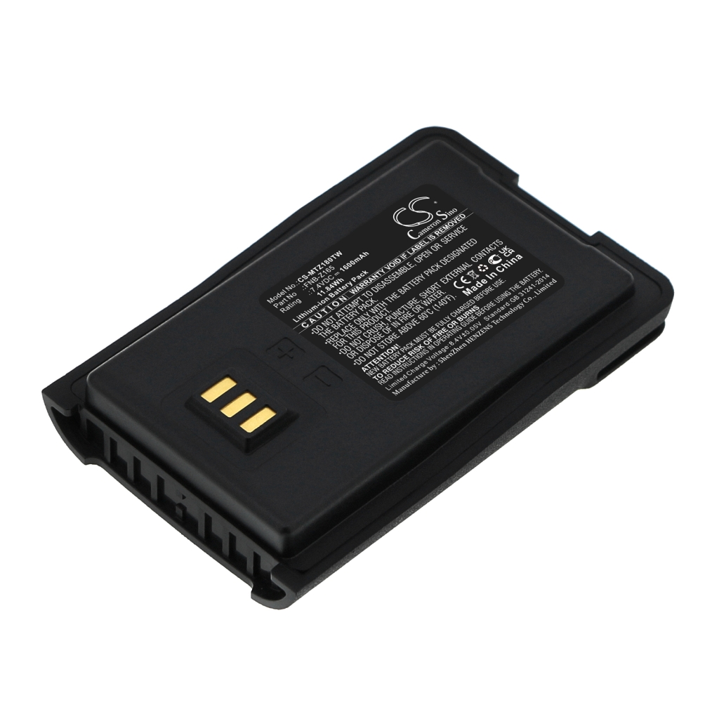 Tovejs radio batteri Motorola CS-MTZ180TW