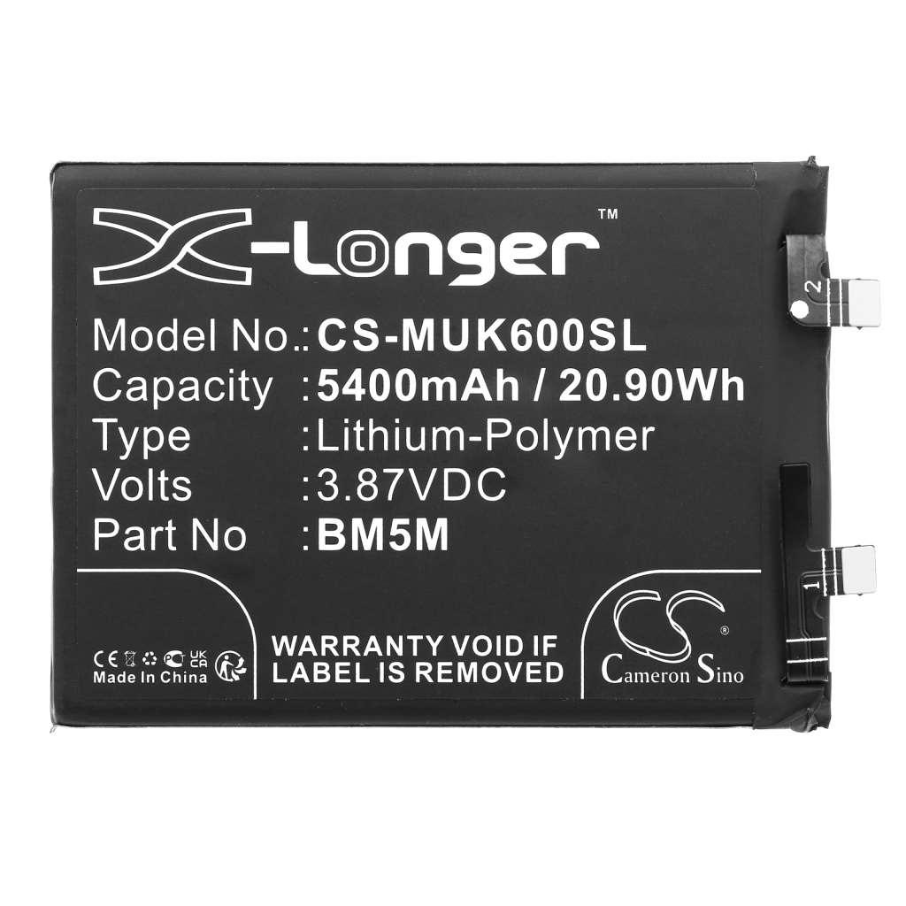 Mobiltelefonbatteri Redmi CS-MUK600SL