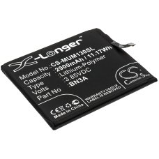Kompatibel batteriudskiftning til Xiaomi BN3A