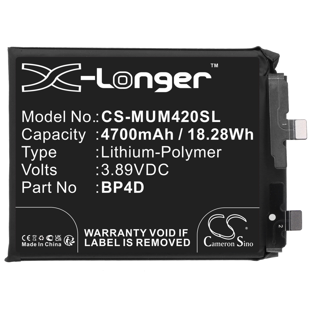 Mobiltelefonbatteri Xiaomi CS-MUM420SL