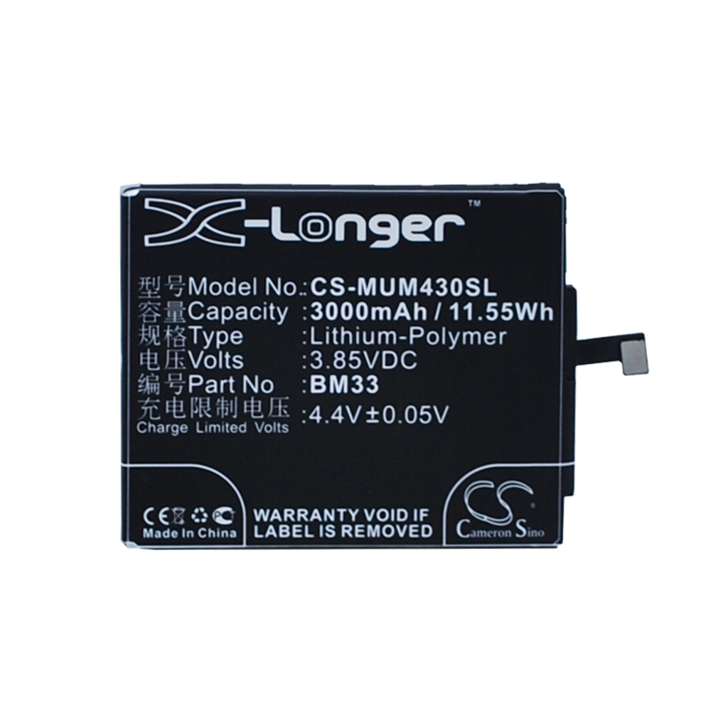 Mobiltelefonbatteri Xiaomi CS-MUM430SL