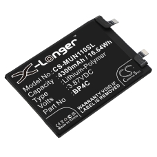 Kompatibel batteriudskiftning til Xiaomi BP4C