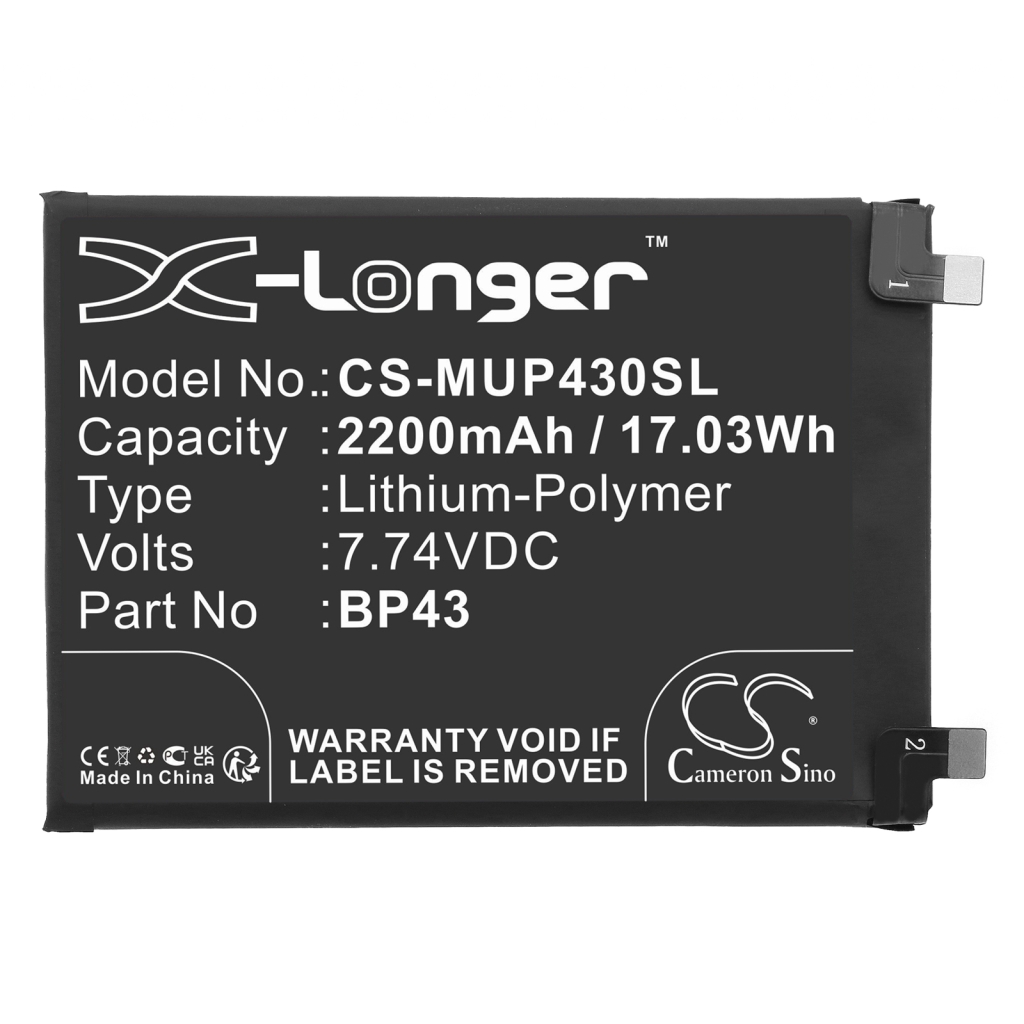 Mobiltelefonbatteri Xiaomi CS-MUP430SL