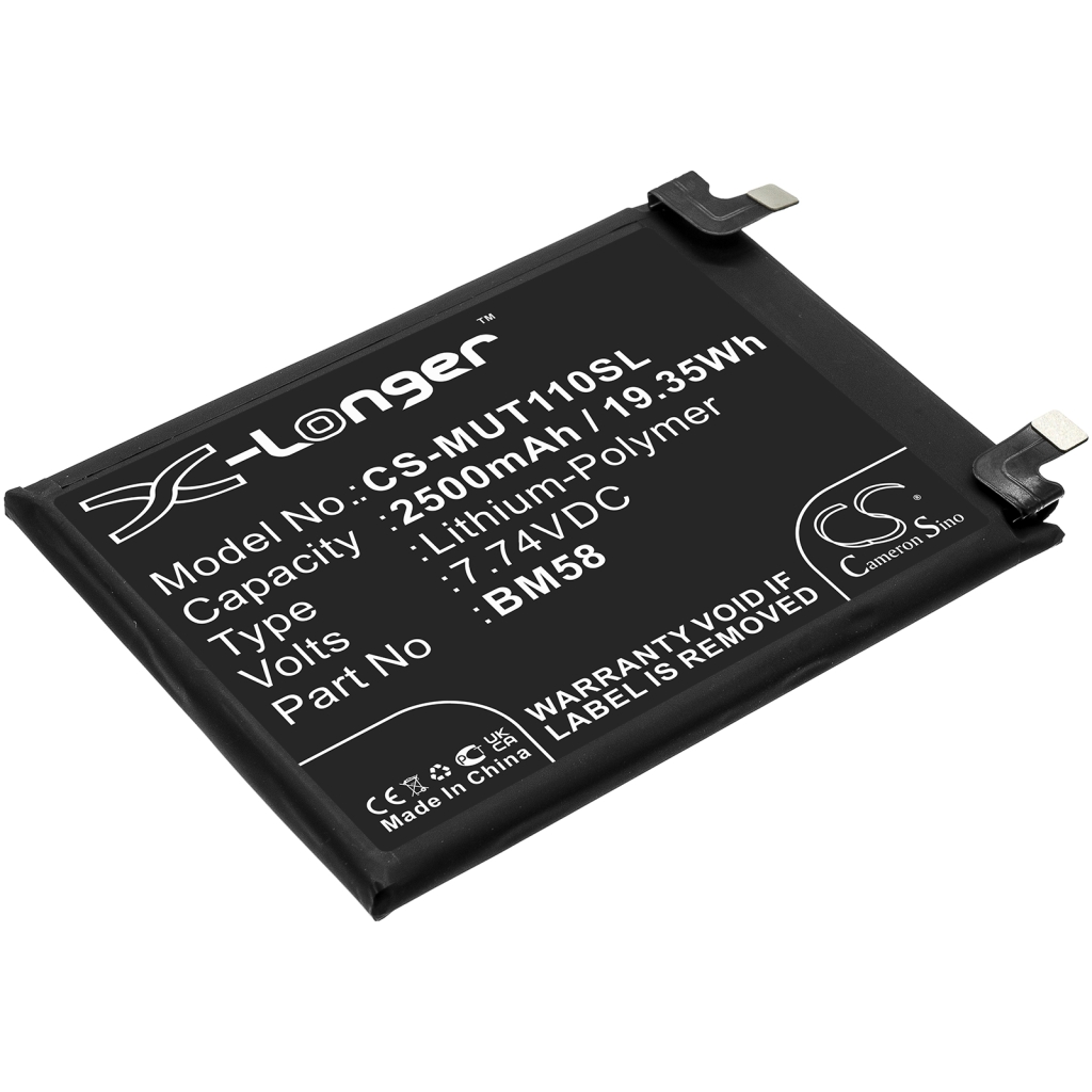 Mobiltelefonbatteri Xiaomi CS-MUT110SL