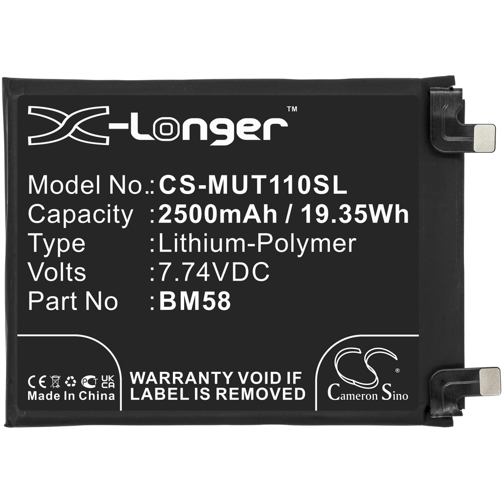 Mobiltelefonbatteri Xiaomi CS-MUT110SL