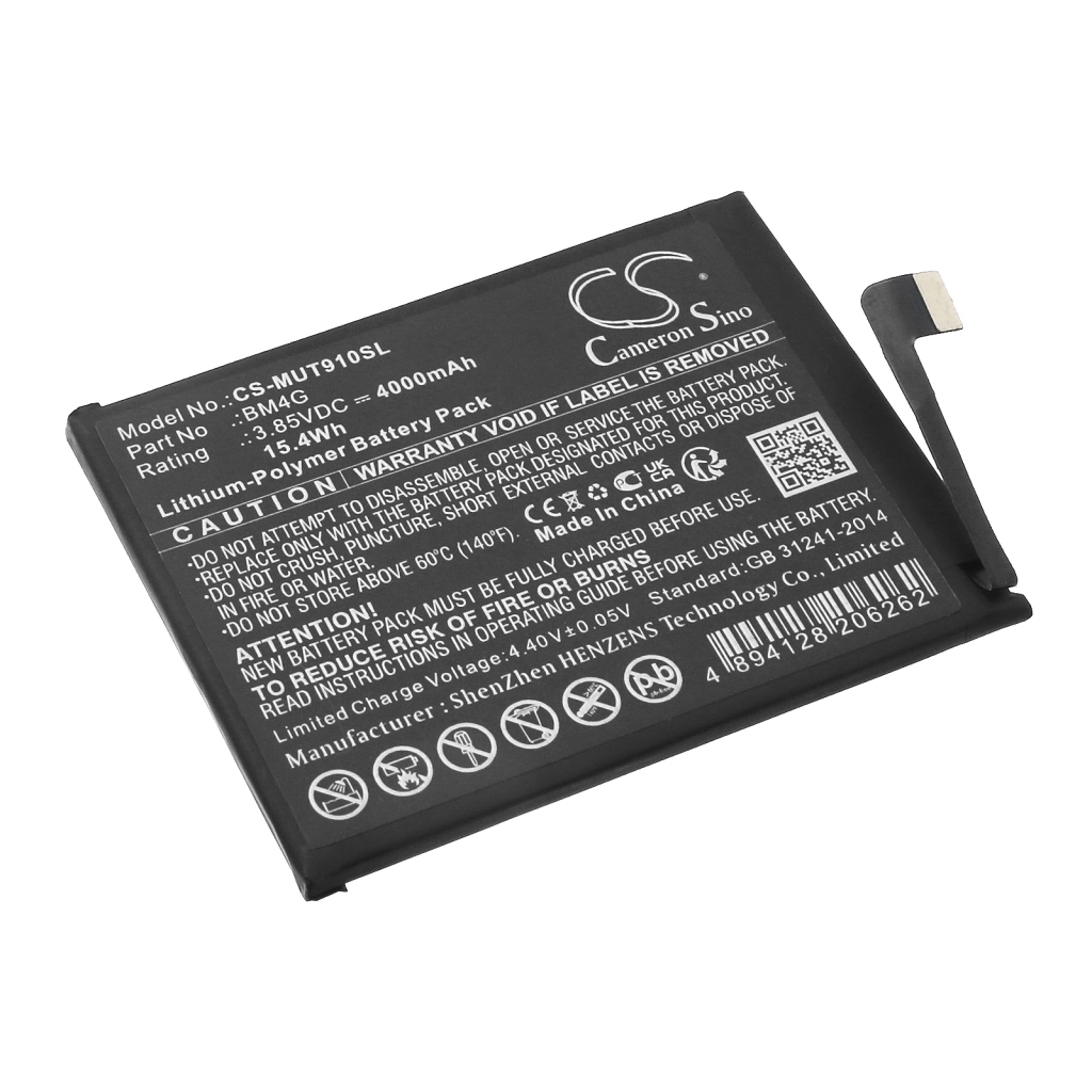 Mobiltelefonbatteri Xiaomi CS-MUT910SL