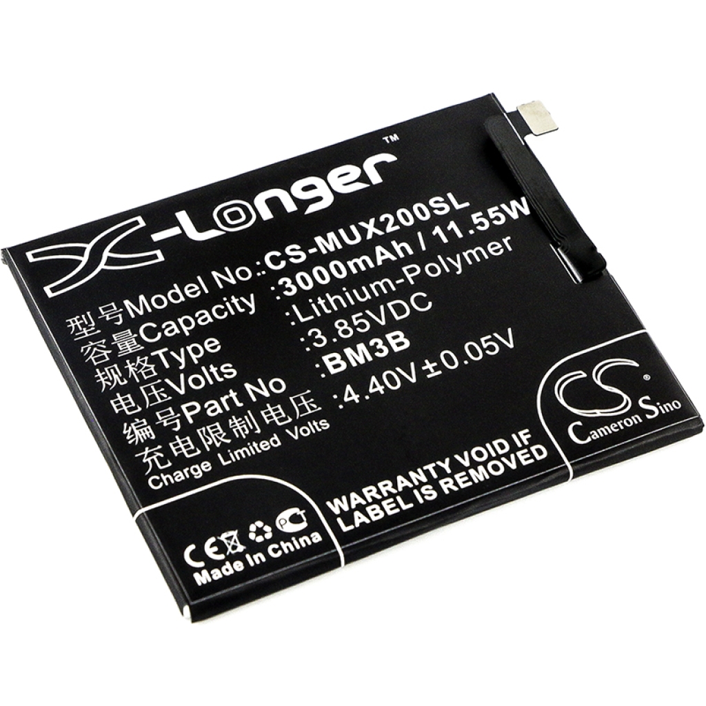 Mobiltelefonbatteri Xiaomi CS-MUX200SL