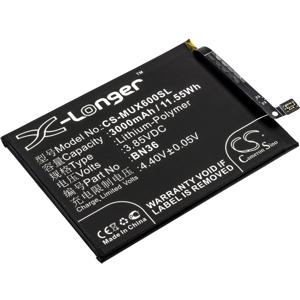 Mobiltelefonbatteri Xiaomi CS-MUX600SL