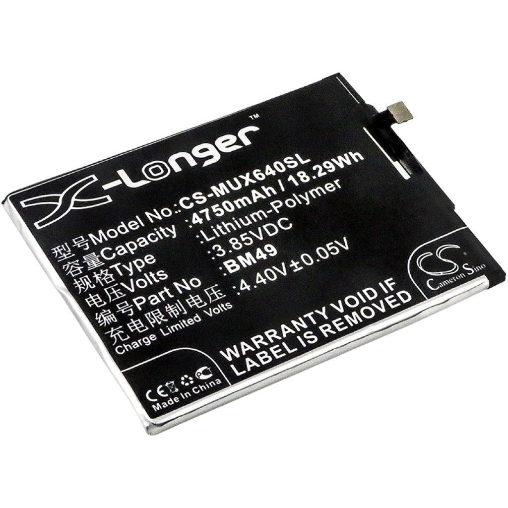 Mobiltelefonbatteri Xiaomi CS-MUX640SL