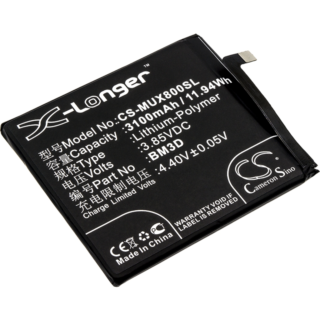 Mobiltelefonbatteri Xiaomi CS-MUX800SL