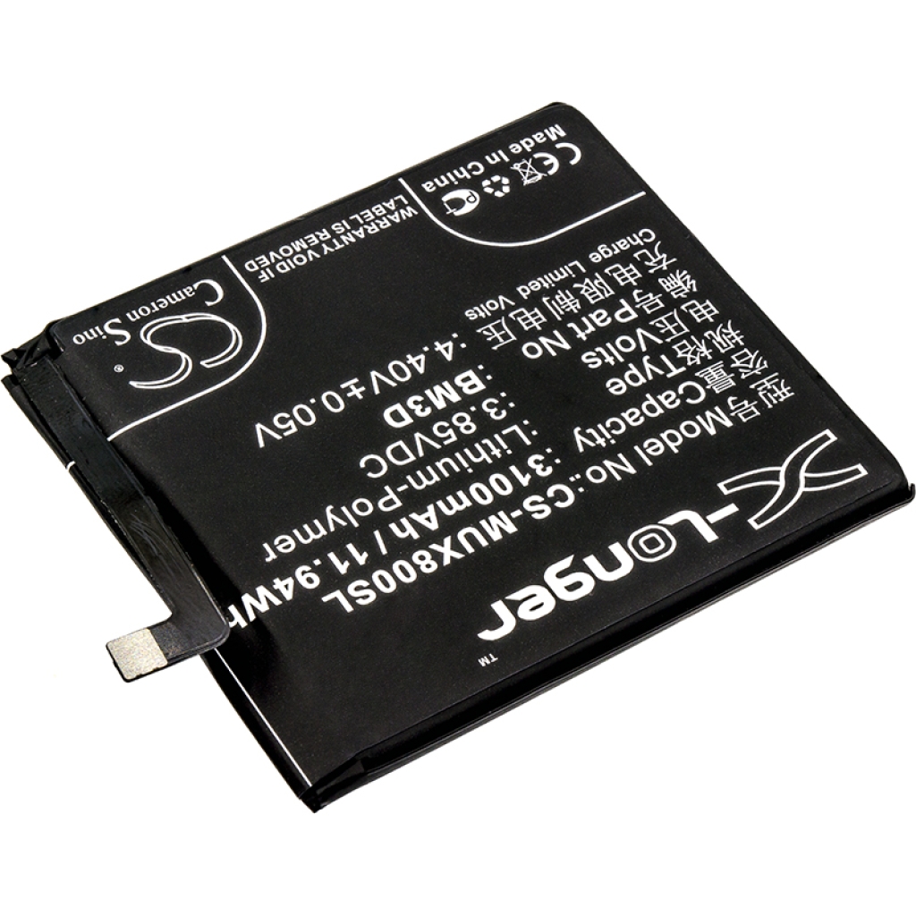 Mobiltelefonbatteri Xiaomi CS-MUX800SL